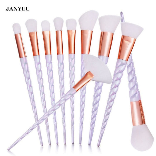 Makeup Brush Set - 8 Pcs.