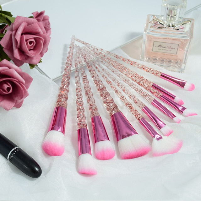 Makeup Brush Set - 8 Pcs.