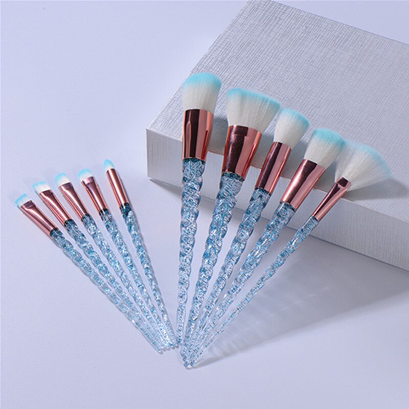 Makeup Brush Set - 8 Pcs.