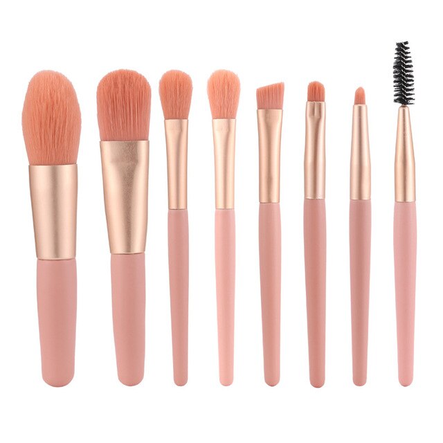 Makeup Brush Set - 8 Pcs.