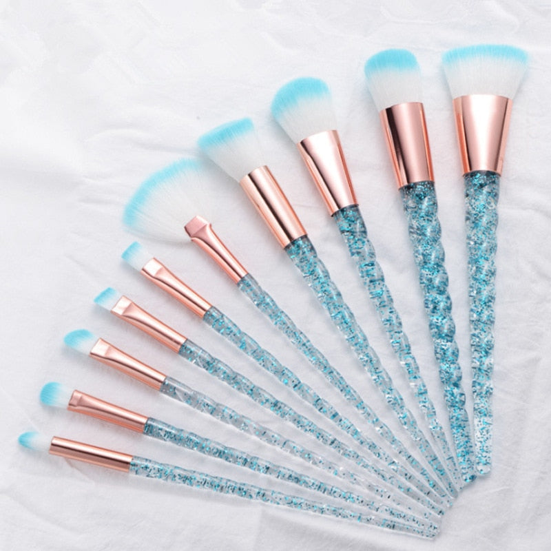 Makeup Brush Set - 8 Pcs.